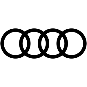 audi rings logo in black color png hd file