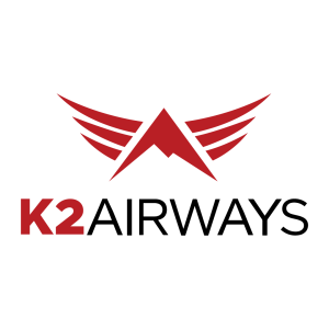 K2 Airways Logo, pakistani airline logo