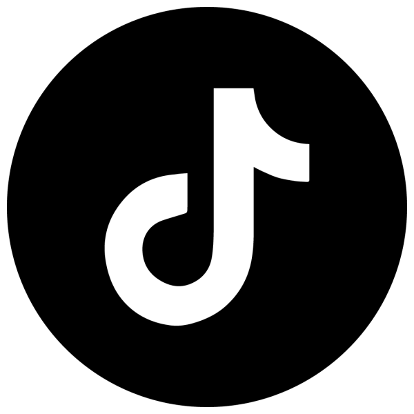 black and white tiktok png logo