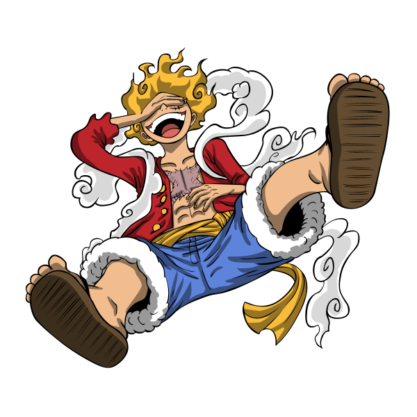 High resolution Transparent Luffy Gear 5 png free download