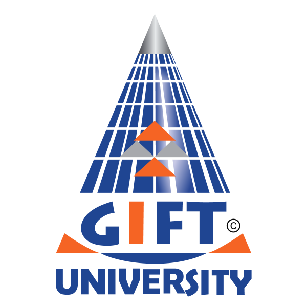 Gift University Logo in PNG Hd Format for students , teachers to use on documents and Assignments.
