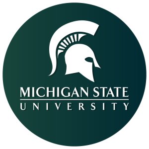 michigan state university logo- new circle png hd transparent free download