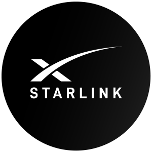 srtarlink logo- black white hd transparent png free download