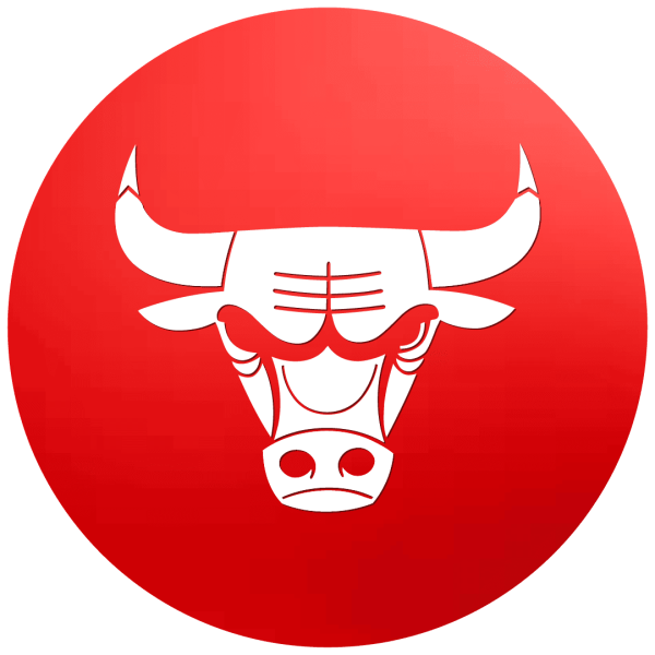 chicago bulls logo- red white circle hd transparent free download