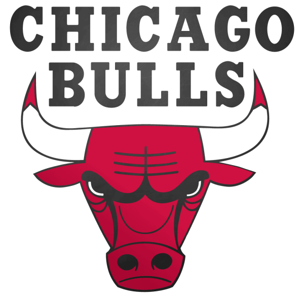 chicago bulls logo- new text bull hd transparent free download