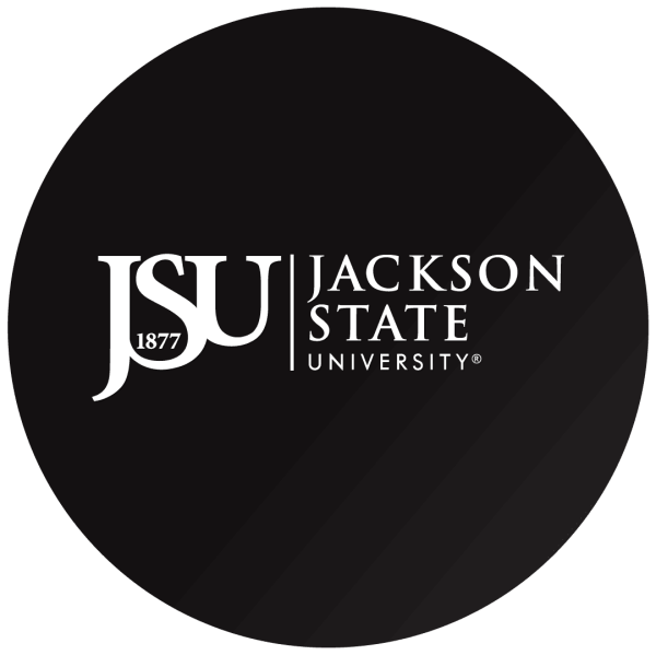 jackson state university logo- hd black white transparent free download
