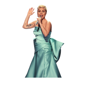 lady gaga png- singing pose new hd transparent png pic free download