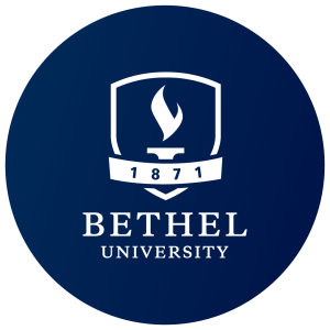 bethel university logo- hd american university blue transparent background free download