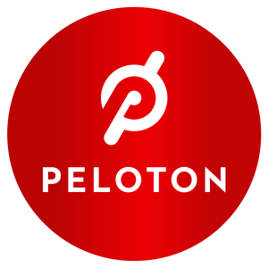 peloton logo- hd red background transparent background free download
