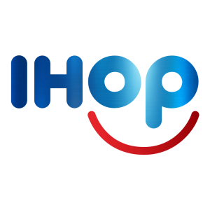 ihop logo- hd blue red gradient transparent background free download