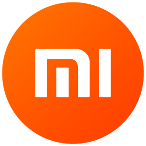 xiaomi logo- hd orange gradient mi chinese smartphone transparent background free download