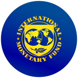 imf logo- international monetary fund HD blue transparent background png free download