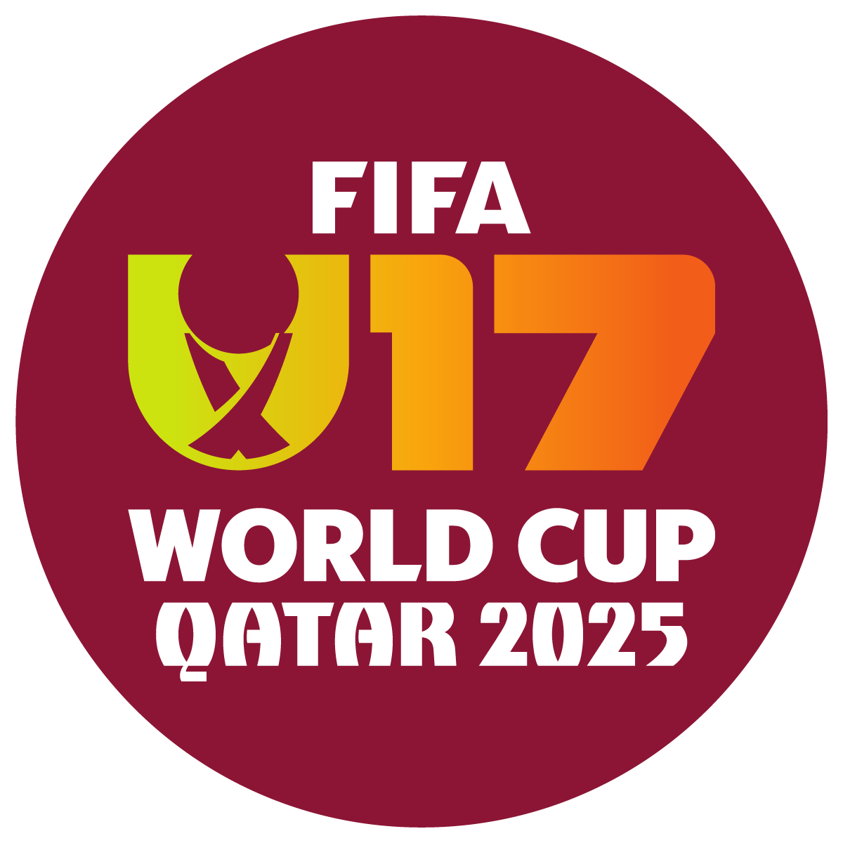 fifa u-17 world cup logo- HD football event png 2025 qatar free download