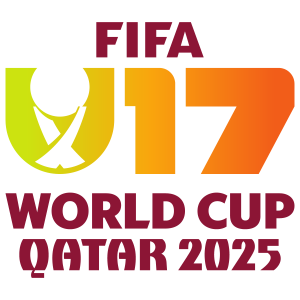 fifa u17 world cup logo- HD football event 2025 qatar transparent free download