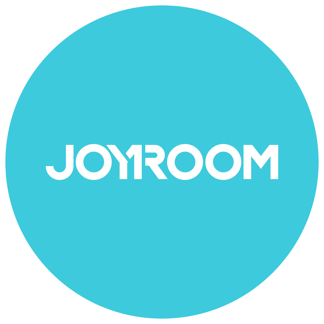 joyroom logo- chinese electronic brand HD transparent blue png free download