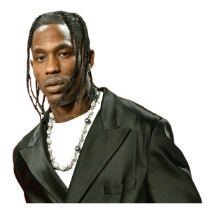travis scott png- American rapper, songwriter, singer HD transparent background free download