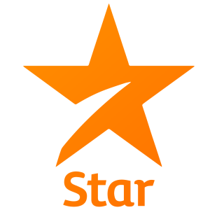 star tv logo- HD disney jio star india orange transparent background PNG free download