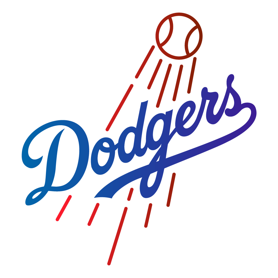 los angeles dodgers logo- HD transparent background png icon free download