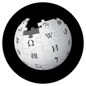 wikipedia logo- non profit organization website HD transparent background png free download