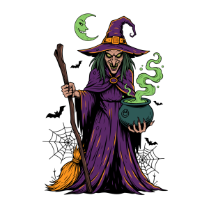 witch png- Halloween Wicked PNG HD transparent background free download
