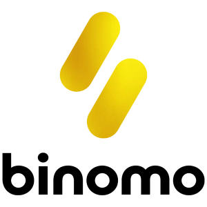 binomo logo-online trading platform hd transparent background free download