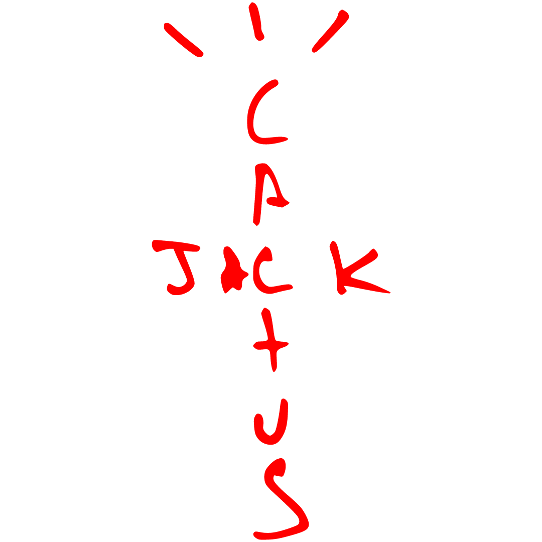 cactus jack logo- HD red records label travis scott transparent png free download