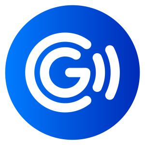 GCash logo- HD blue logo transparent background free download