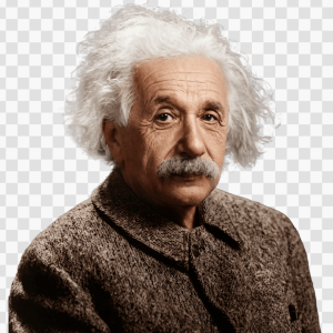 Albert Einstein PNG- HD transparent background image free download