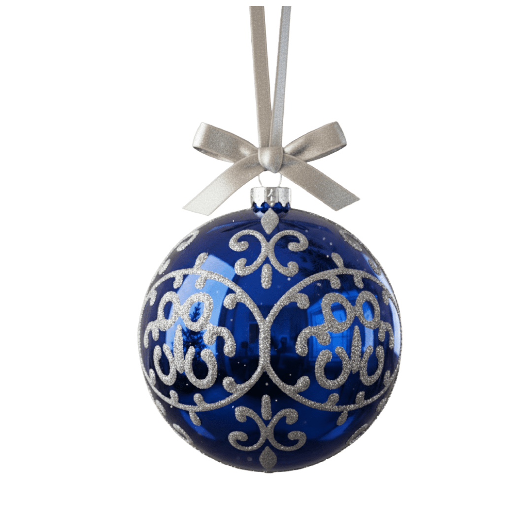 Christmas Ball PNG- HD blue ball transparent background png free download