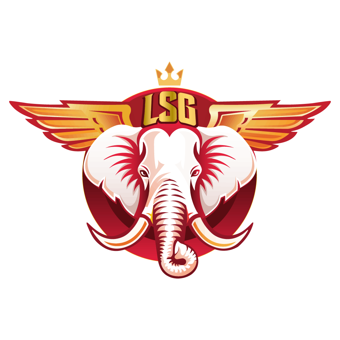 Lucknow Super Giants Logo- LSG T20 IPL team HD transparent background free download