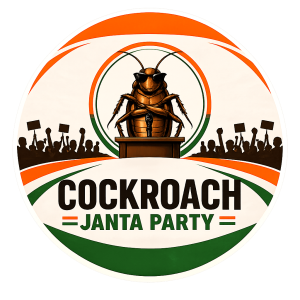 Cockroach Janta Party Logo- HD transparent background png free download