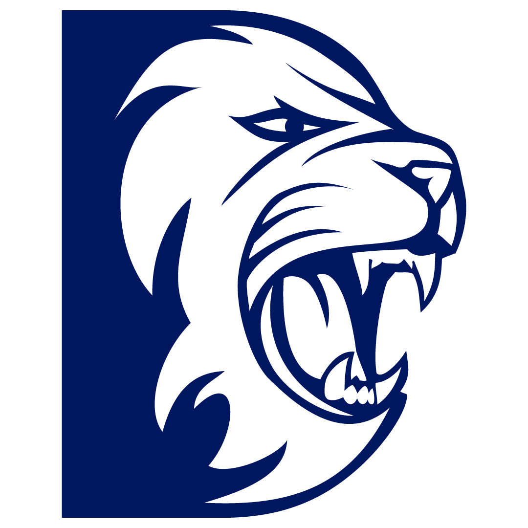 Durham County Cricket Club Logo- HD blue white transparent background free download