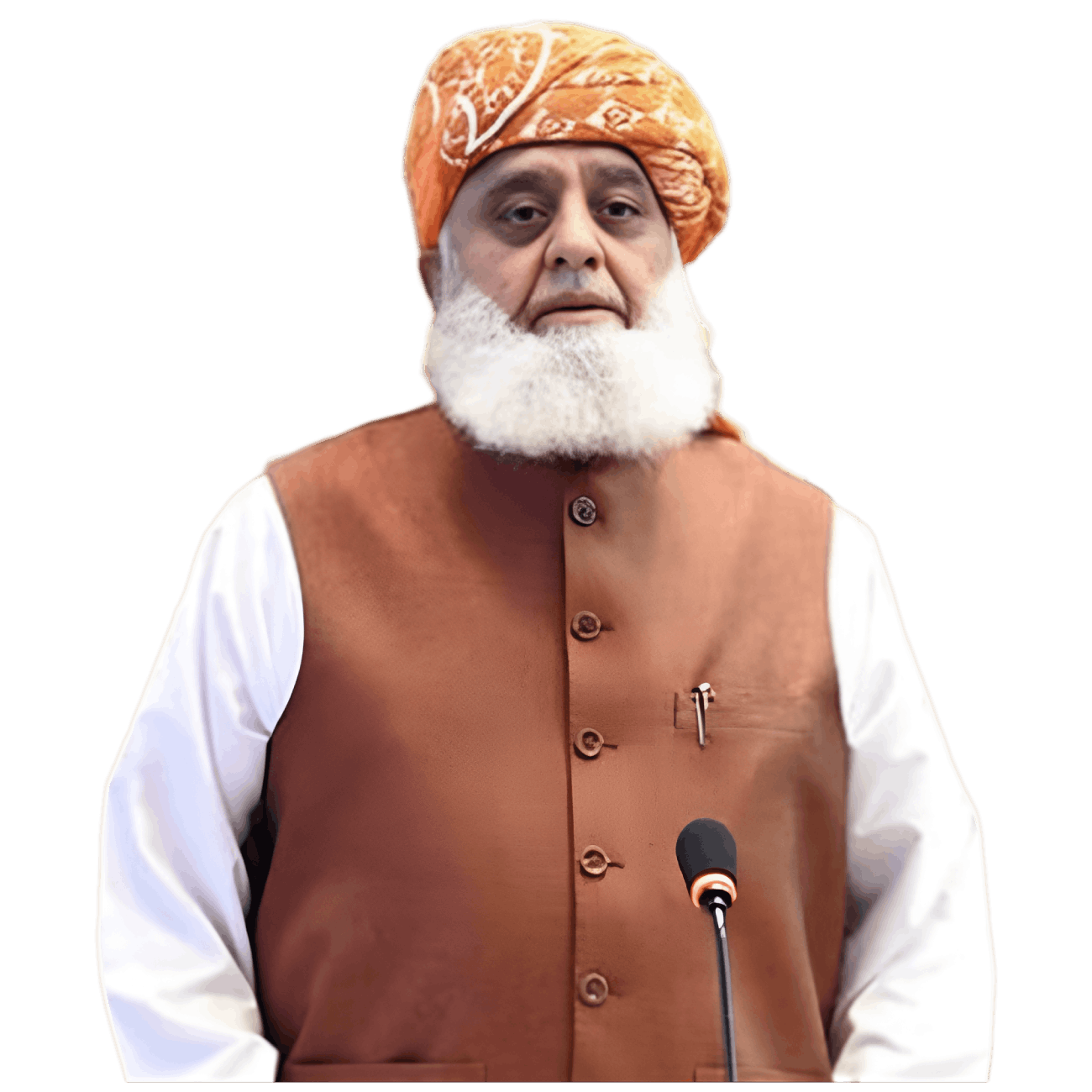 Fazal UR Rehman PNG- Maulana HD transparent background image free download