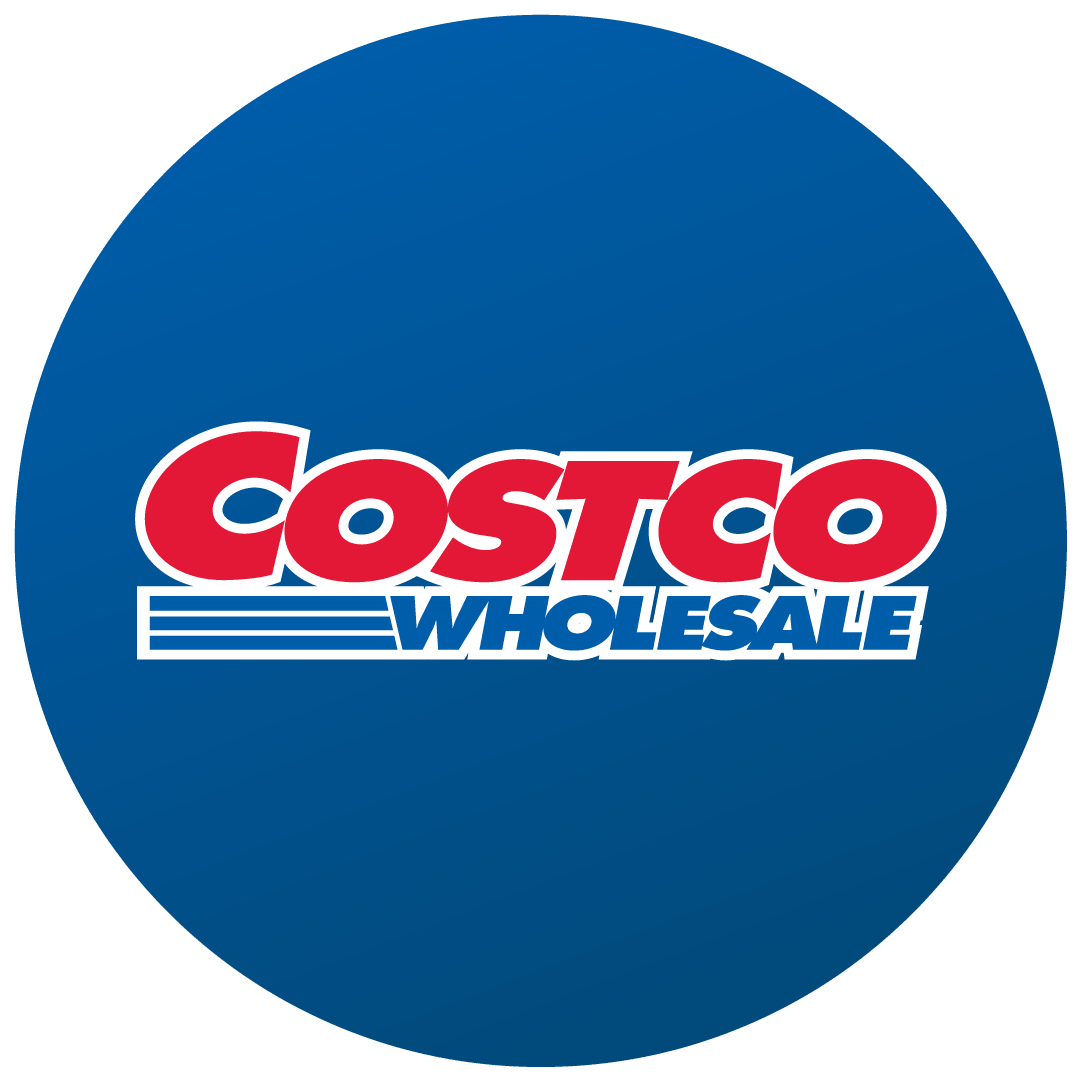 Costco Wholesale Logo- Corporation HD blue transparent background PNG free download