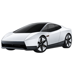 Tesla Roadster PNG- Flying car HD transparent background image free download